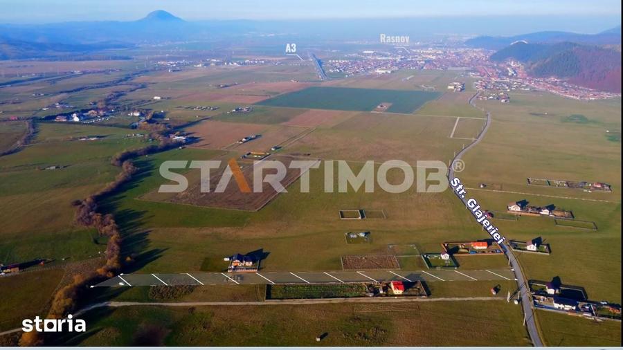 Teren de 1100 mp, în Glăjărie
