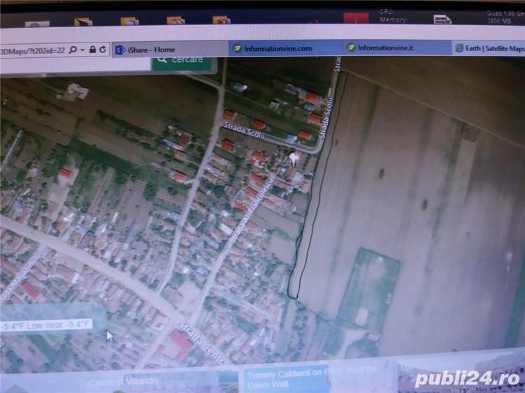 Teren de 2500 mp, în Mărăcineni