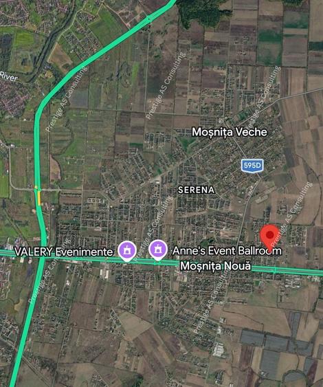 Teren Construcții intravilan de 1043 mp, în Moșnița Nouă