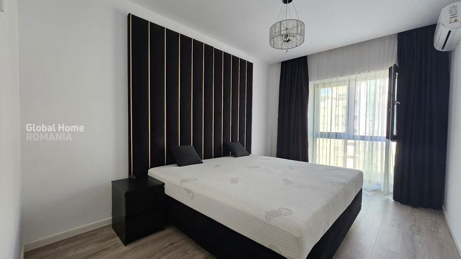 Apartament cu 3 camere semidecomandat, mobilat în Pipera