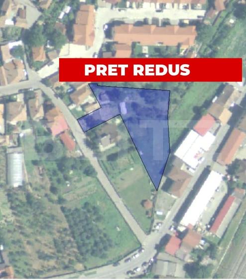 Teren Construcții intravilan de 2001 mp, în Central