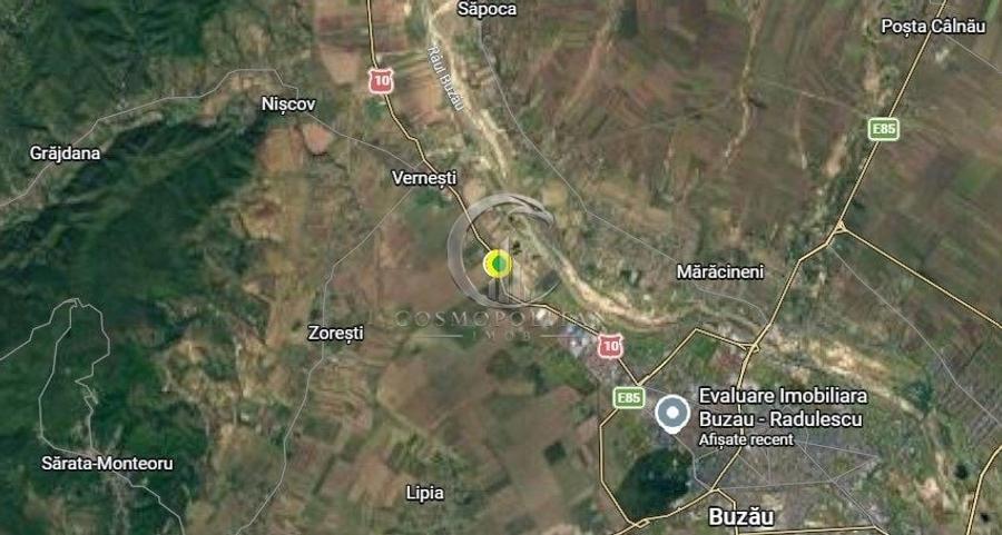 Teren Construcții de 1100 mp, în Vernești