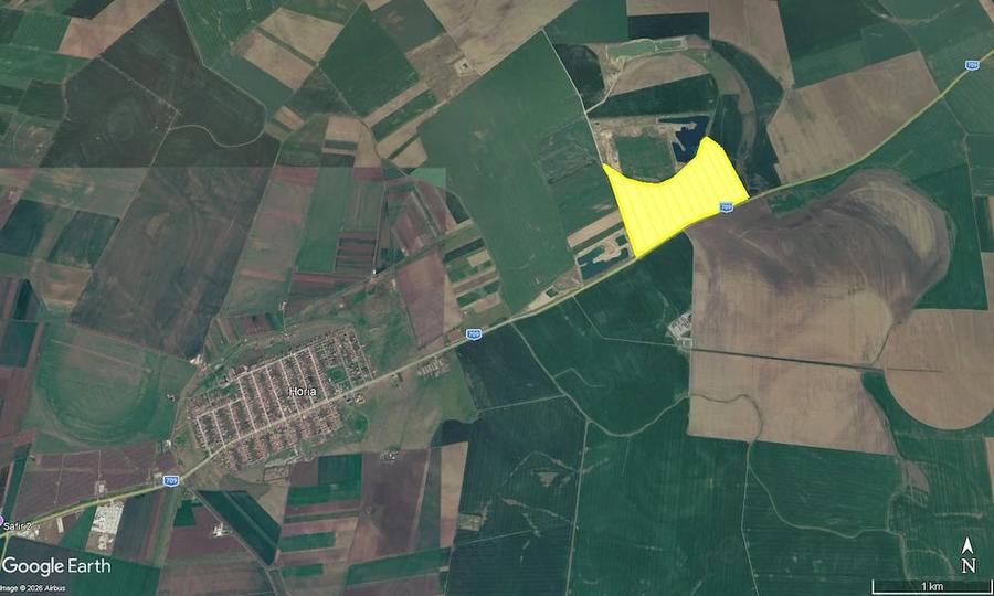 Teren de 480000 mp, în Horia