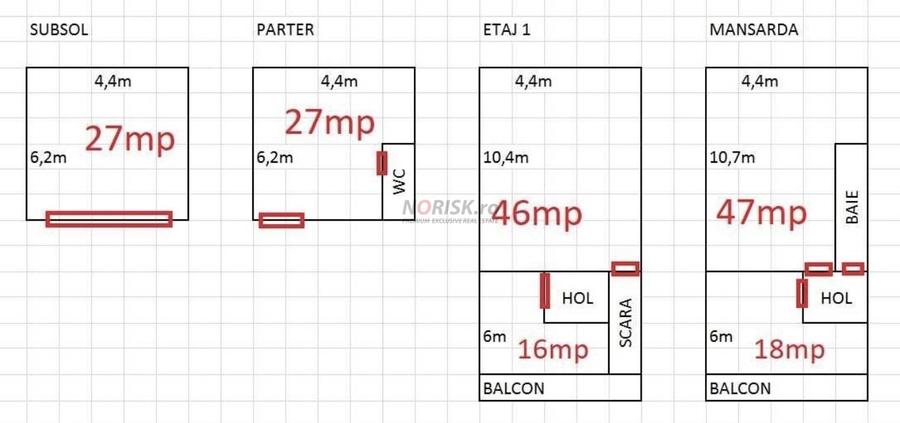 Spațiu comercial, de 200 mp, în Industriilor