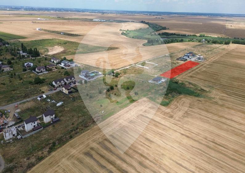 Teren Construcții intravilan de 600 mp, în Popești-Leordeni