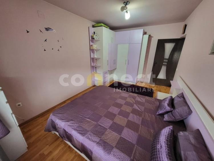 Apartament cu 2 camere semidecomandat, mobilat în Florești