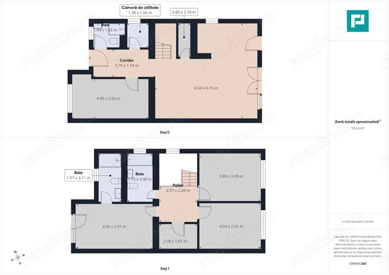 Duplex Premium -5 camere la cheie Mo?ni?a Noua - 15