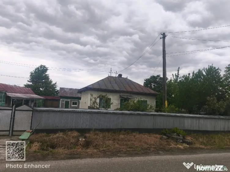 Casă cu 2 camere cu Teren 1600 Mp în Grămești