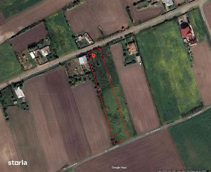 Teren de 2200 mp, în Gorbănești