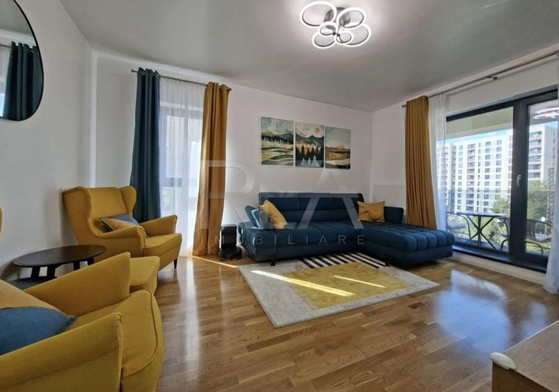 Apartament cu 3 camere decomandat, mobilat în Lujerului