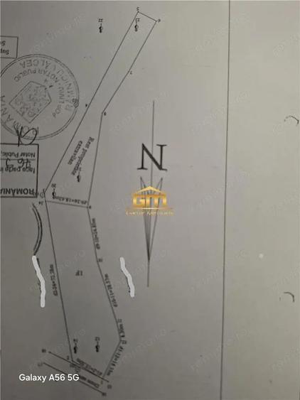 Teren de 2500 mp, în Căzănești