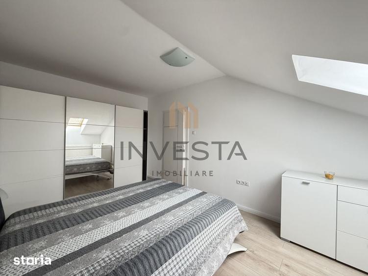 Apartament cu 2 camere semidecomandat, mobilat în Europa