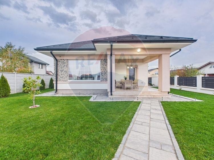 Casă individuală cu 4 camere cu Teren 800 Mp în Ciorogârla