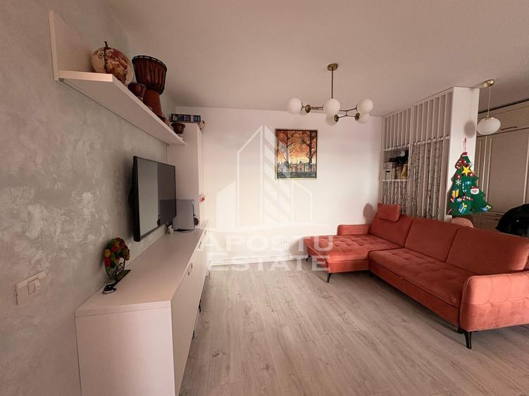 Apartament cu 2 camere semidecomandat, mobilat în Simion Bărnuțiu