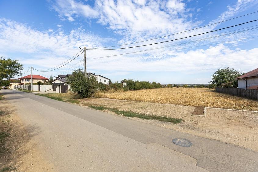 Teren Construcții intravilan de 8797 mp, în Căciulați