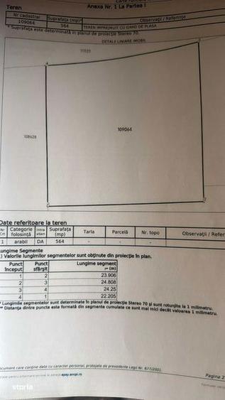 Teren + fundatie Vama Veche - 1