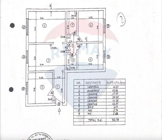 Apartament cu 4 camere de vanzare, Centrala proprie, 13 Septembrie - 14