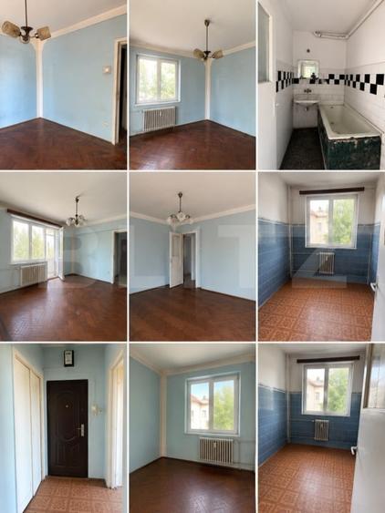 Apartament 2 camere, 46 mp, etaj 2, renovabil total, zonă Centrală - 1