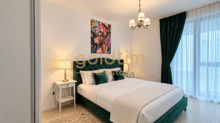 Apartament cu 2 camere decomandat, mobilat în Herăstrău