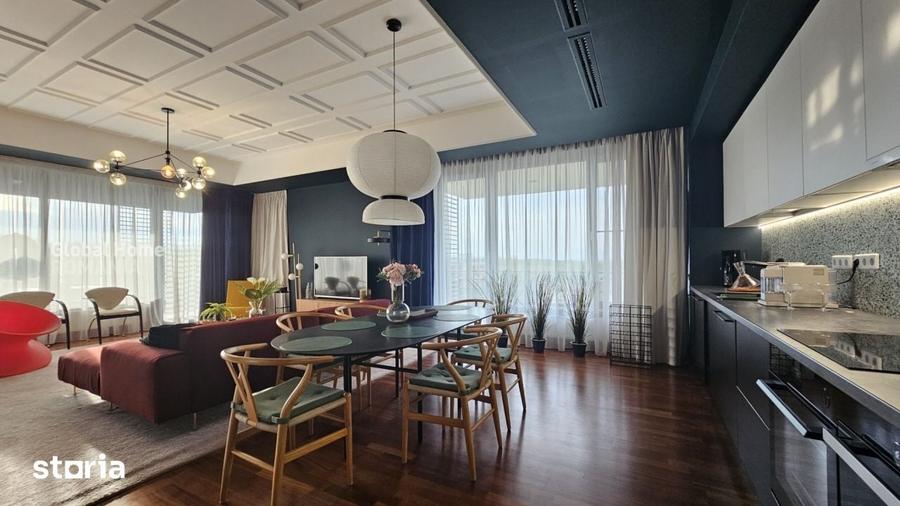 Apartament cu 4 camere, mobilat în Nord