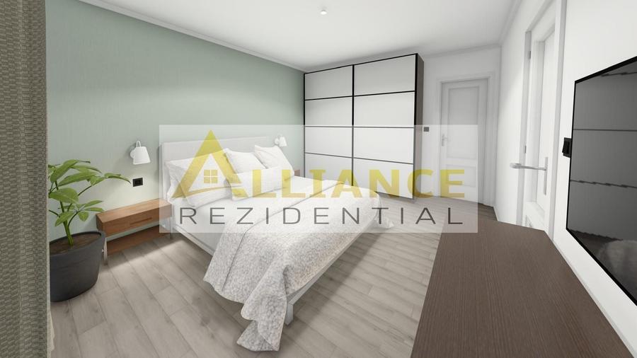 Casă individuală cu 4 camere decomandat cu Canalizare în Central