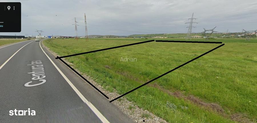 Teren 3100 mp intravilan ,deschidere soseaua de centura