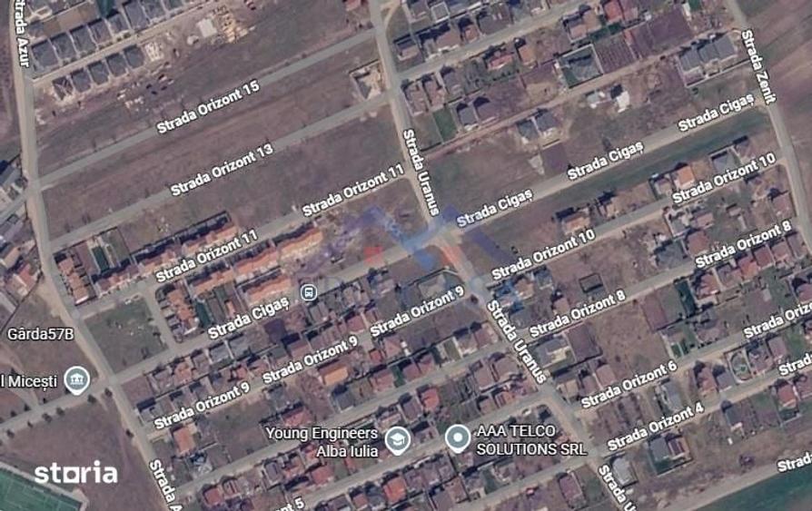 Teren construibil, 389 mp., Orizont, central cu toate utilitatile - 1