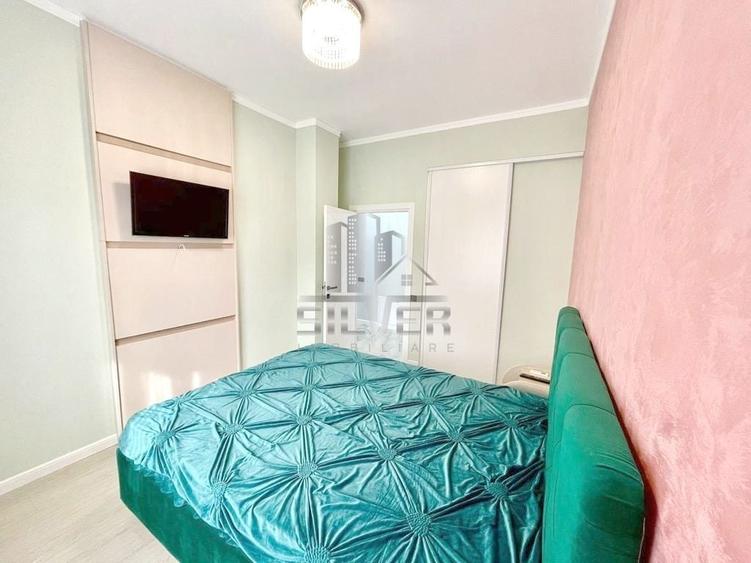 Apartament cu 2 camere semidecomandat, mobilat în Florești