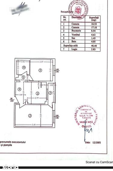 Apartament cu 2 camere decomandat în Crângași