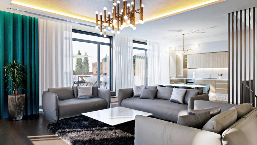 Penthouse cu 3 camere decomandat în Industriilor