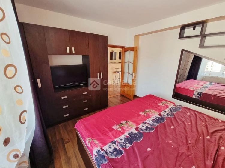 Apartament cu 2 camere semidecomandat, mobilat în Central