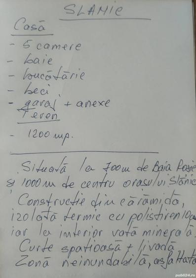 Casă cu 5 camere în Central