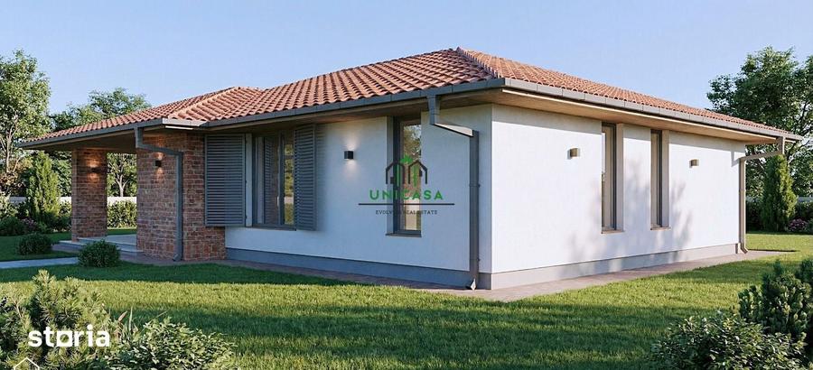 Casă cu 4 camere cu Teren 564 Mp în Bujoreni