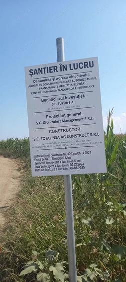 Teren de 9000 mp, în Vest