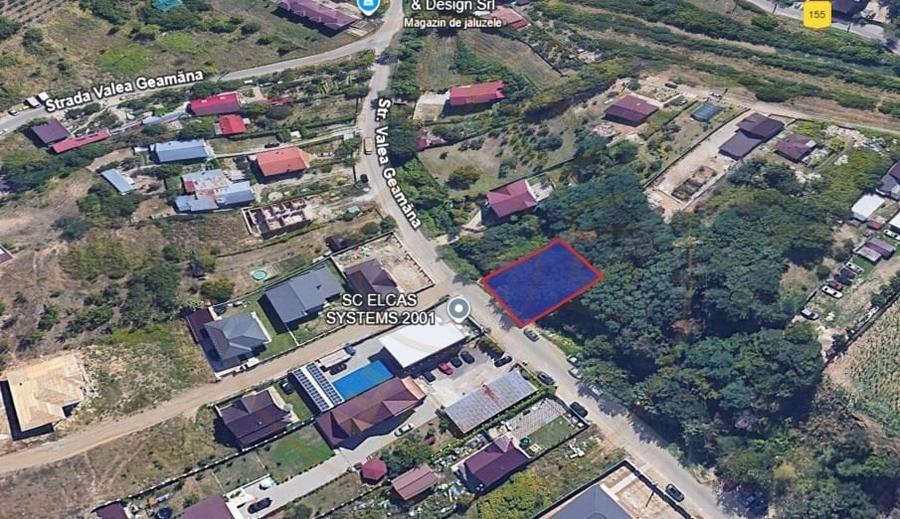 Teren Construcții intravilan de 599 mp, în Geamăna