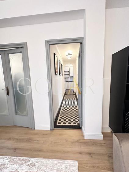 Apartament cu 2 camere, mobilat în Victoriei
