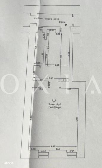 Apartament în P-ța Maria