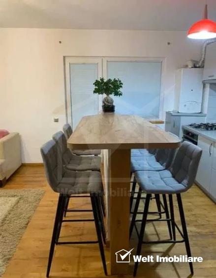 Apartament cu 2 camere semidecomandat, mobilat în Bună Ziua