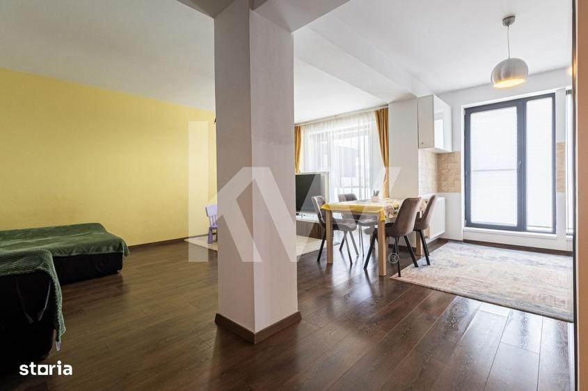 Apartament cu 3 camere, mobilat în Tractorul