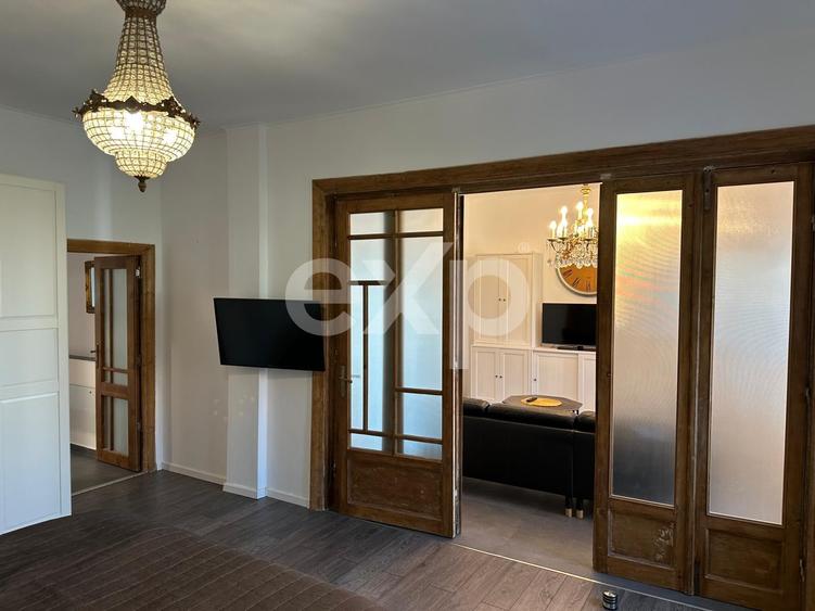 Apartament cu 3 camere circular, mobilat în Dorobanți