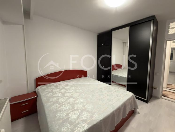 Apartament cu 3 camere semidecomandat, mobilat în Obor
