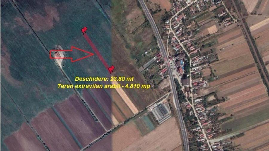 Teren extravilan în Coțofenii din Față