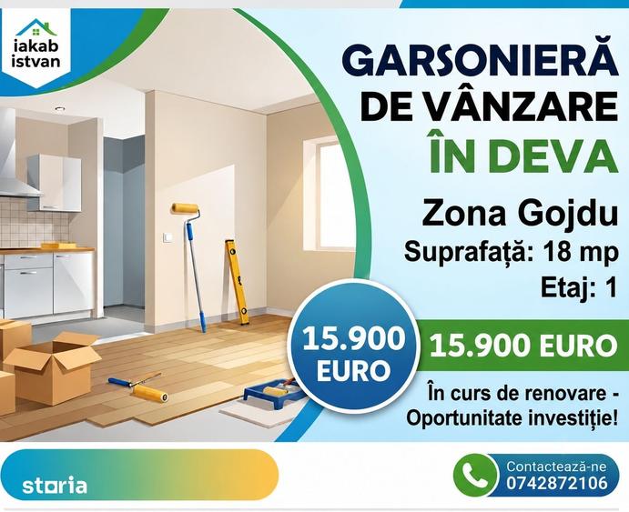 Garsonieră în Gojdu