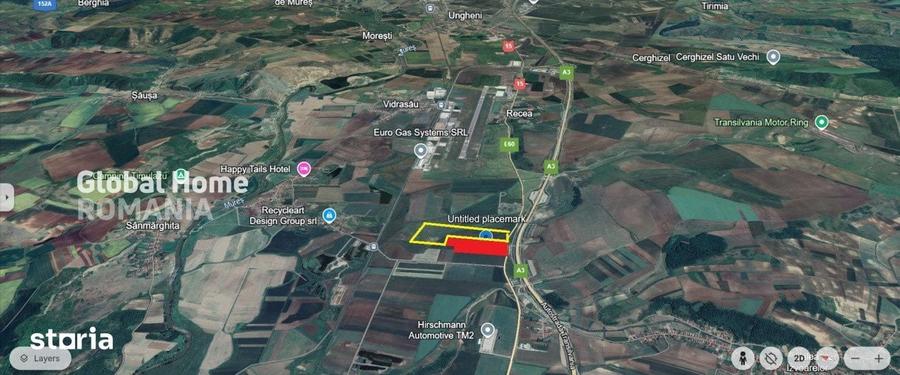 Teren de 37500 mp, în Sânpaul