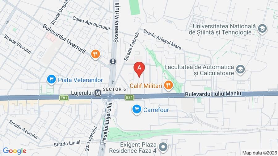 Apartament cu 2 camere decomandat, mobilat în Lujerului