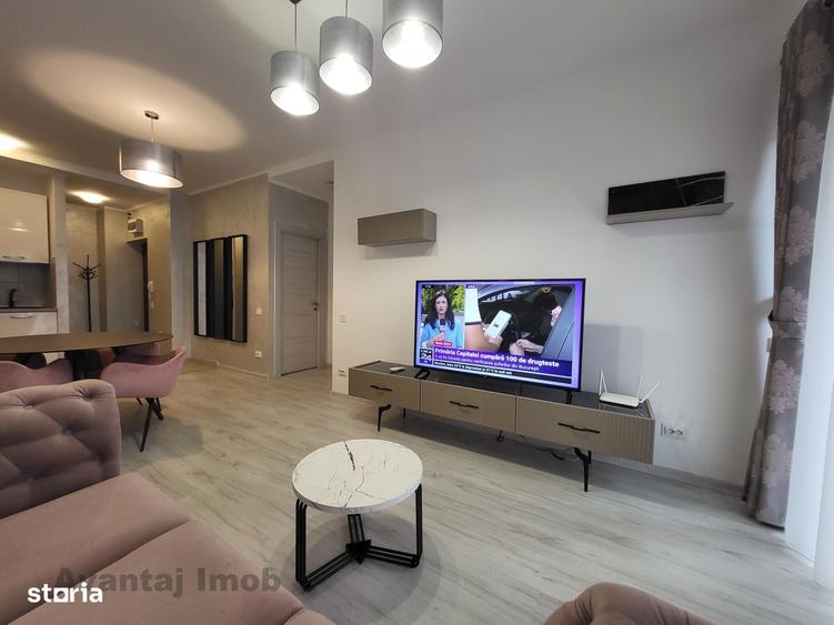 Apartament cu 2 camere, mobilat în Mihai Bravu