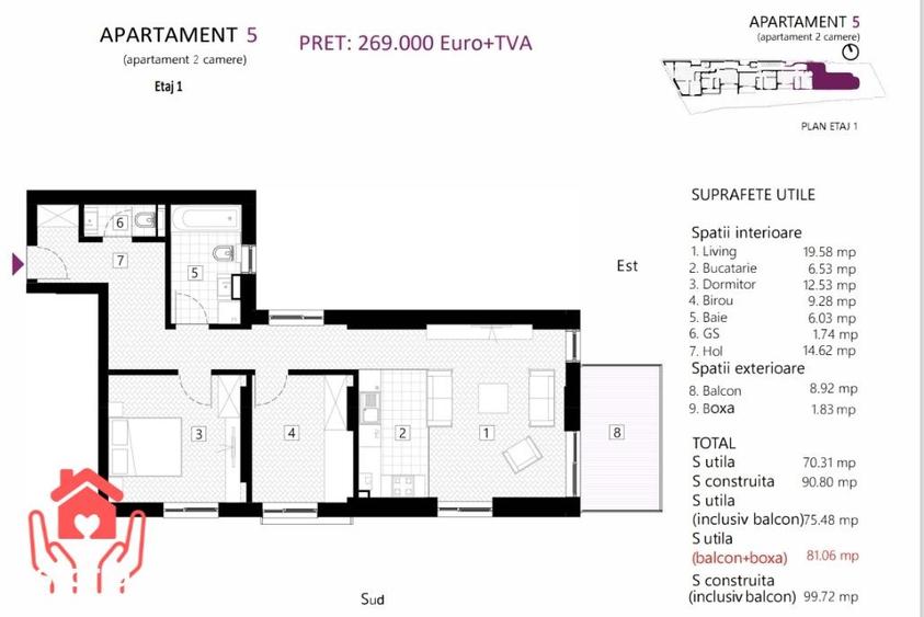 EMINESCU - Eleganta si confort cu conexiuni exceptionale catre Piata R - 8