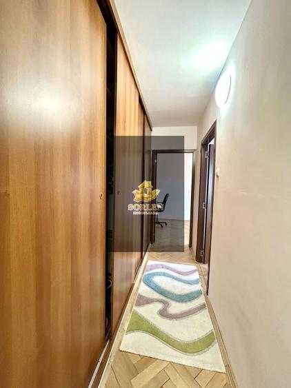 Apartament cu 3 camere semidecomandat, mobilat în Mănăștur