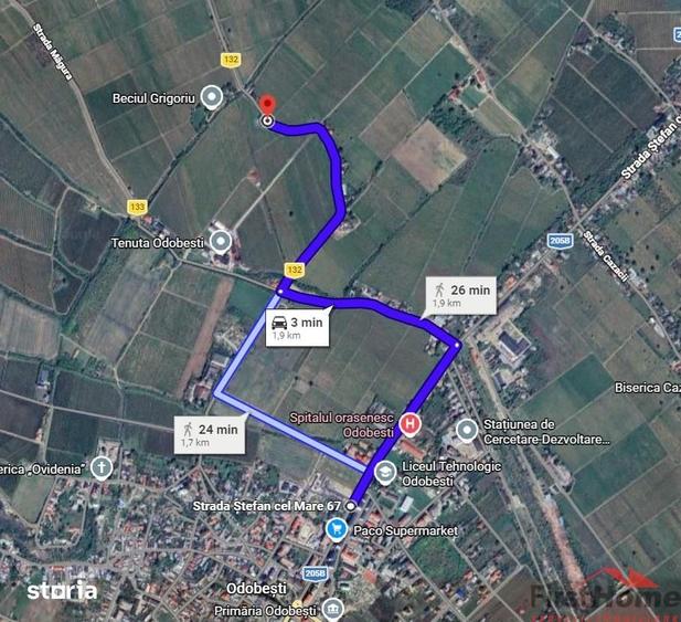 Casă cu 4 camere cu Teren 376 Mp în Central