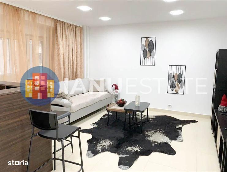 Apartament cu 3 camere semidecomandat, mobilat în Titan
